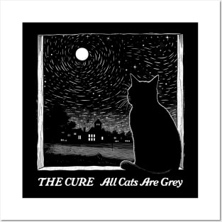 ザ・キュア  All Cats Are Grey Posters and Art